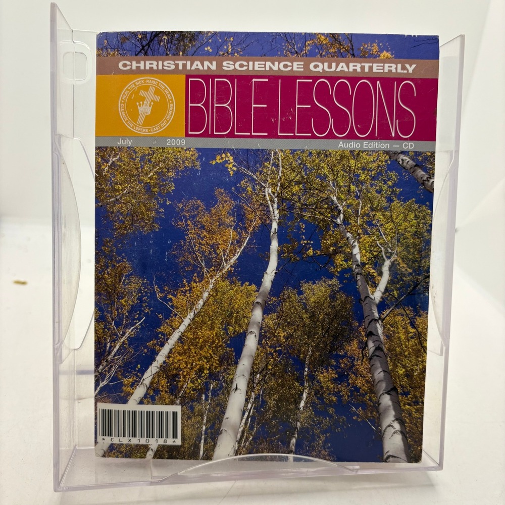 Christian Science Quarterly Bible Lessons July 2009 Audio Edition CD 2 Disc Set